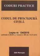 Codul de procedura civila (Legea nr.134/2010 publicata in M.O. nr.485 din 15.07.2010) - ***