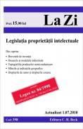 Legislatia proprietatii intelectuale (actualizat la 1 iulie 2010). Cod 398 - 