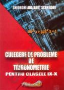 Culegere de probleme de trigonometrie pentru clasele IX - X - Gheorghe Adalbert Schneider
