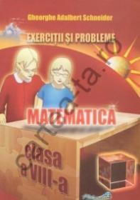 Matematica - Exercitii si probleme - clasa a VIII-a - Gheorghe Adalbert Schneider