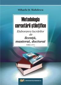 Moderator Well educated break Metodologia cercetarii stiintifice - Elaborarea lucrarilor de licenta,  masterat, doctorat - Mihaela St. Radulescu