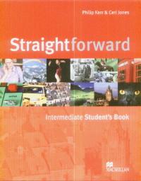 Straightforward intermediate students's book - Philip Kerr,ceri Jones