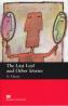 The Last Leaf and Other stories Level 2 Beginner - 