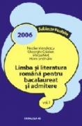 Limba si Literatura Romana Pentru Bacalaureat si Admitere. Vol I - Manolescu Nicolae, Craciun Gheorghe, Mot Mircea, Sindrilaru Florin