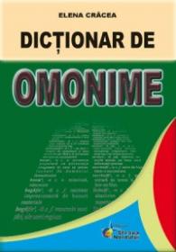 Dictionar de omonime - Elene Cracea