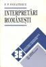 Interpretari romanesti - P.P. Panaitescu