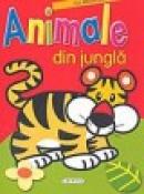 Animale din jungla- carte cu abtibilduri si poze - ***