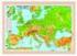 Harta fizica a Europei laminata (scara 1:7.000.000) - 