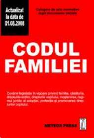 Codul familiei - Culegere de acte normative
