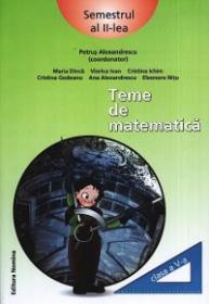 Teme de matematica. Clasa a V-a, semestrul al II-lea - Petrus Alexandrescu (coord.)