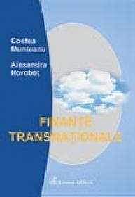 Finante Transnationale - Horobet Alexandra, Munteanu Costea
