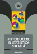 Introducere In Statistica Sociala - Alexandrescu Petrus