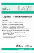 Legislatia Societatilor Comerciale (actualizat La 15.11.2007). Cod 296 - ***