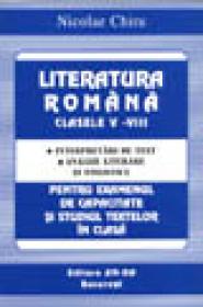 Literatura romana cl V-VIII - Capacitate - Nicolae Chiru