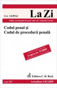 Codul penal si Codul de procedura penala (actualizat la 05.03.2009). Cod 347 - Editie coordonata de prof. univ. dr. Valerian Cioclei
