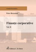 Finante corporative. Volumul II - Brezeanu Petre