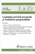 Legislatia privind terenurile si restituirea proprietatilor (actualizat la 01.12.2008). Cod 338 - Paul Stewart, Chriss Riddell