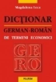 Dictionar german-roman de termeni economici - Magdalena Leca